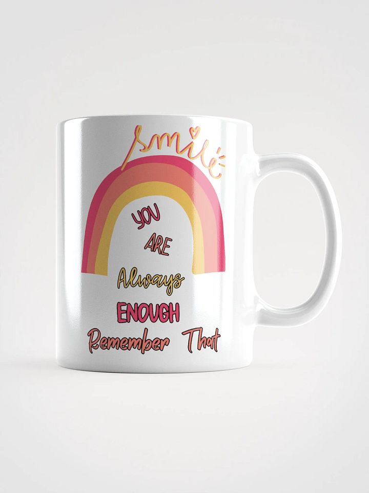 Rainbow Smile Motivational Mug product image (1)