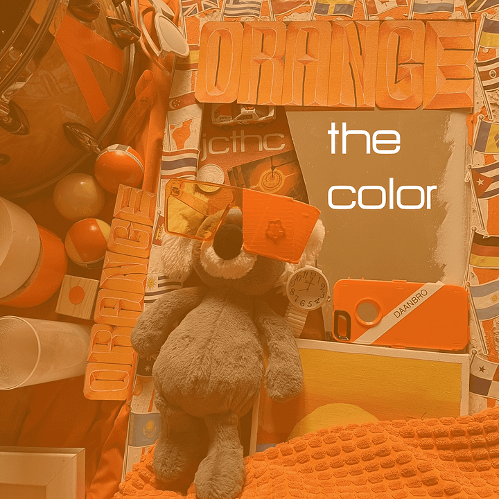 'ORANGE the color' album product image (1)