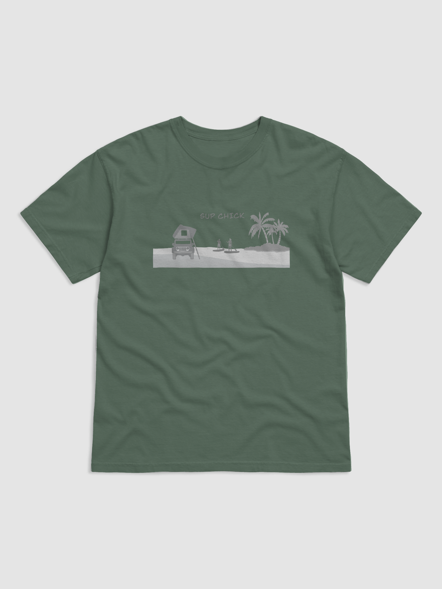 SUP Chick Island Adventure Vibes T-Shirt product image (4)
