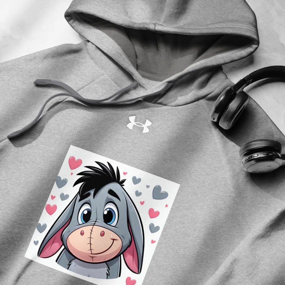 Heartfelt Donkey Unisex Hoodie product image (3)