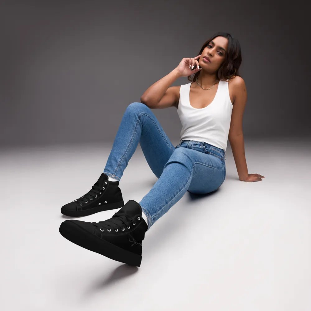 Black Signature High Top Shoes product image (3)