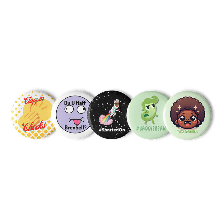 BugSquad Button 5 Pack product image (1)