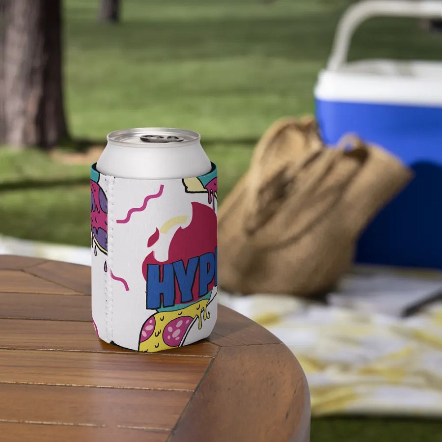 Pixel Pizza Coozie Can Cooler product image (6)
