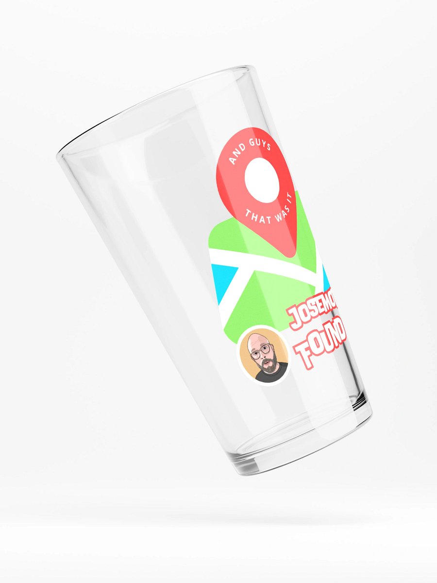 josemonkey Found Me! Pint Glass product image (4)
