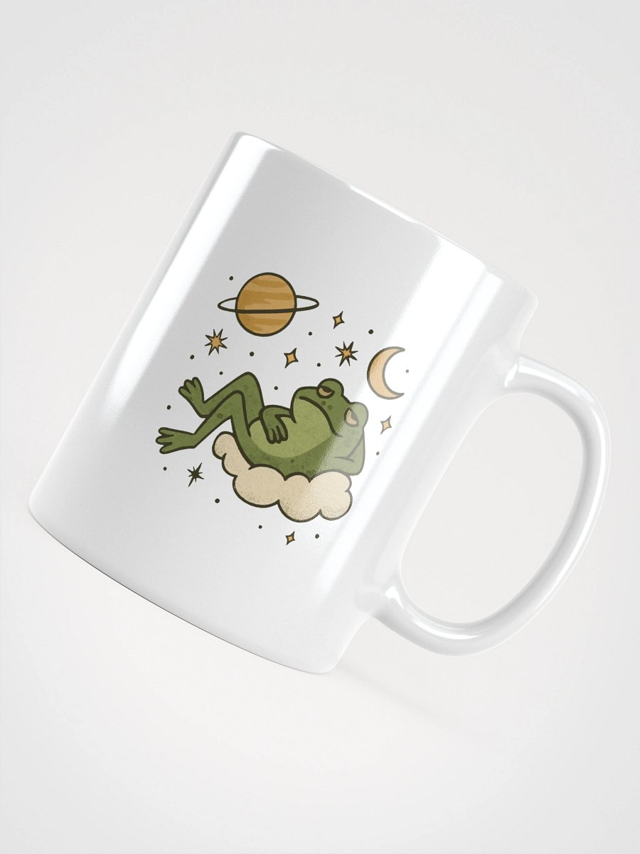 Cosmic Frog White Glossy Mug product image (10)