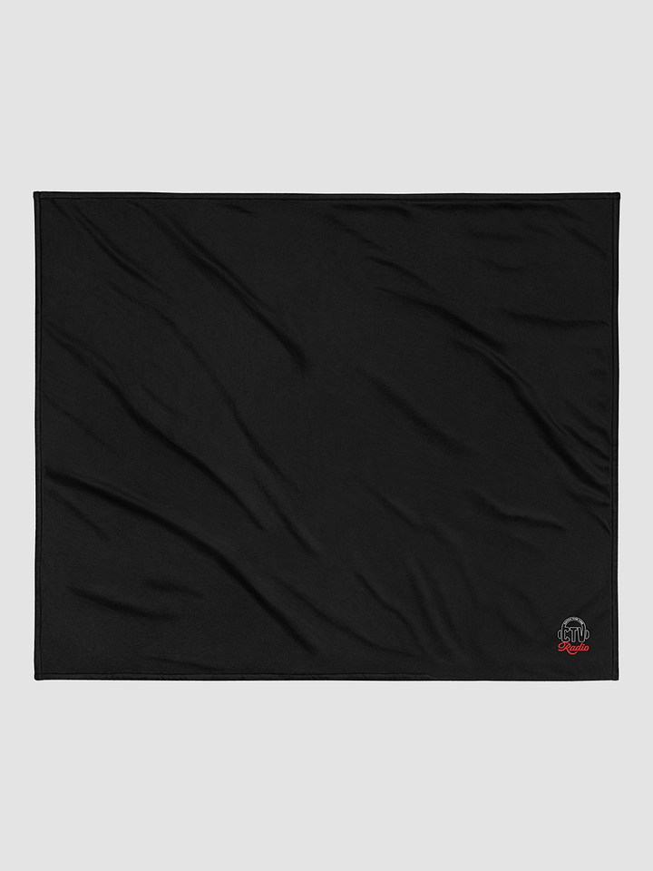 CTVRadio Embroidered Premium Sherpa Blanket product image (2)