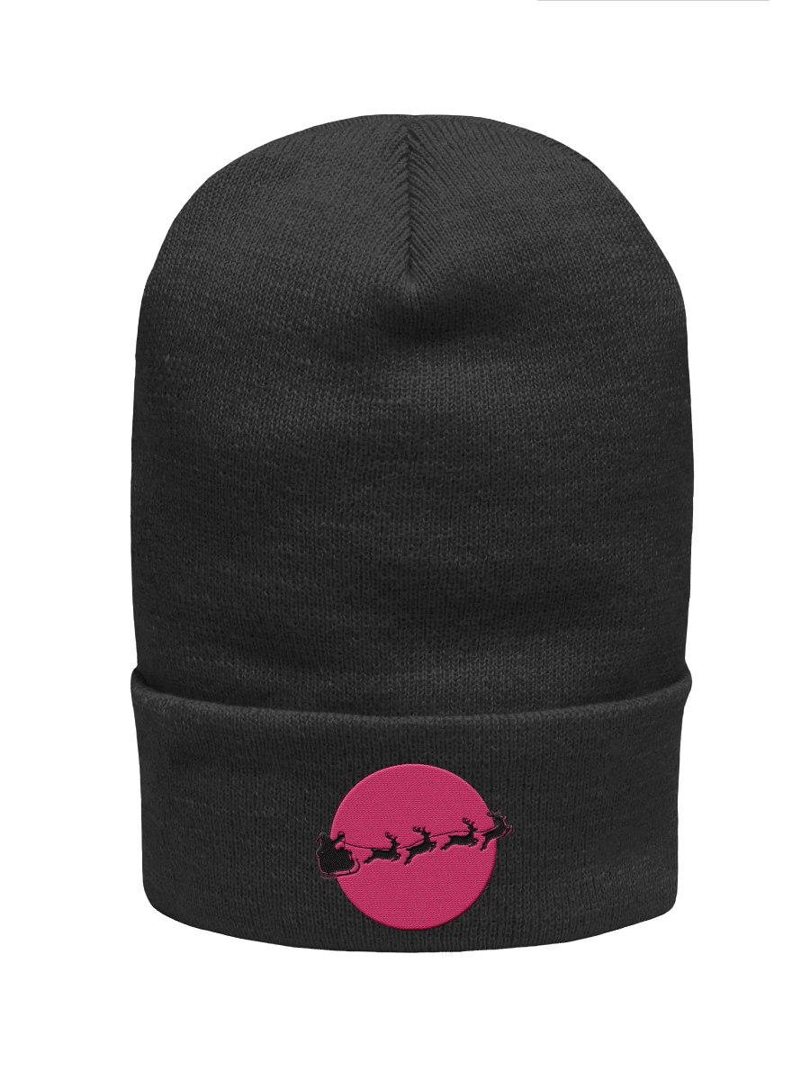 Festive Reindeer Sleigh Ride Beanie product image (1)