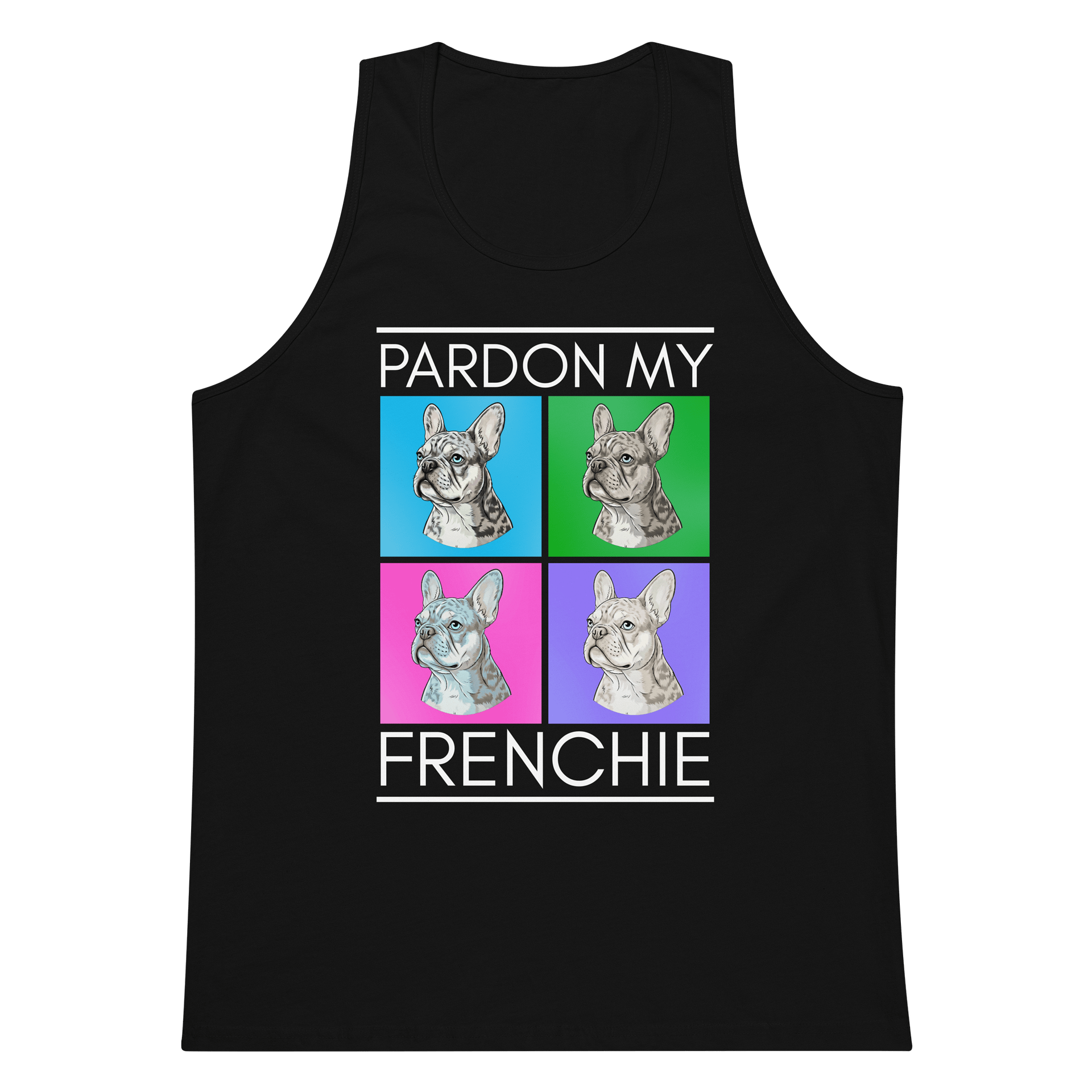 Pardon My Frenchie Men's Tank Top product image (12)