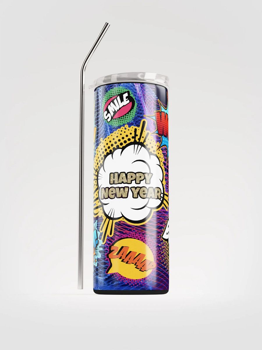 Cheers to the New Year with our Stainless Steel Tumbler! 🎉 product image (1)