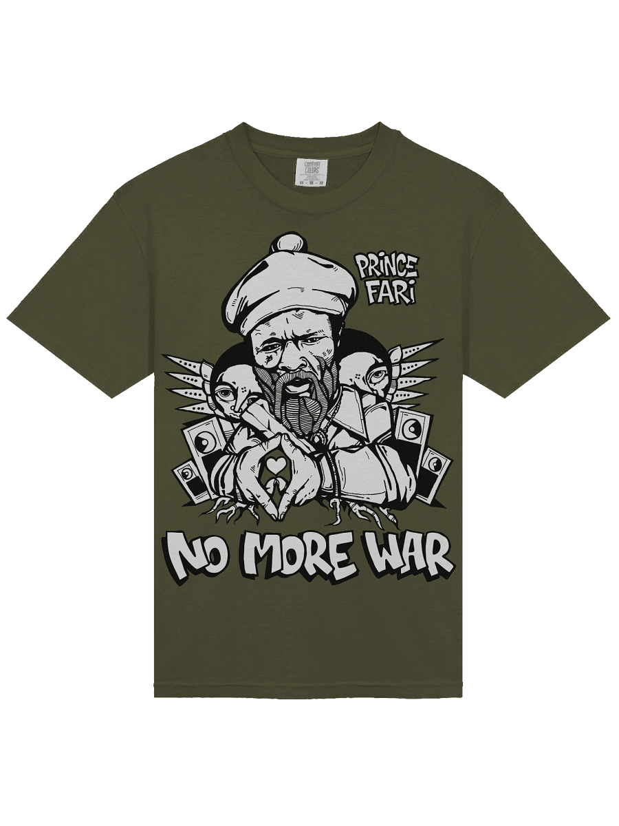 Prince Far I T-Shirt by RasTerms37 (Green / Black White / Premium) product image (2)