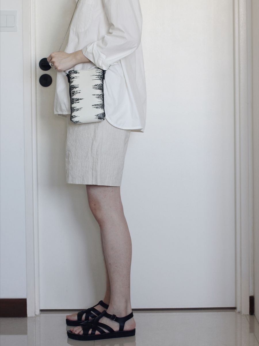Lizard-embossed Leather Mini Bag product image (5)