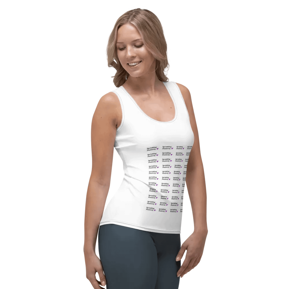 Sprinkling Positivity Tank Top :} product image (4)