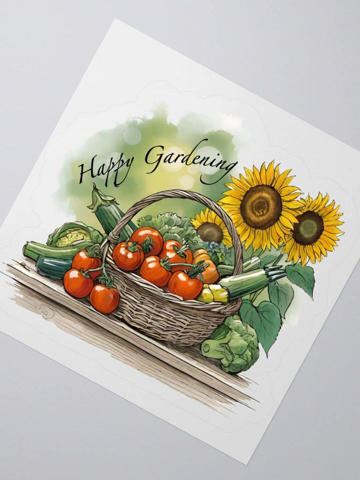 Happy Gardening - Sticker product image (2)