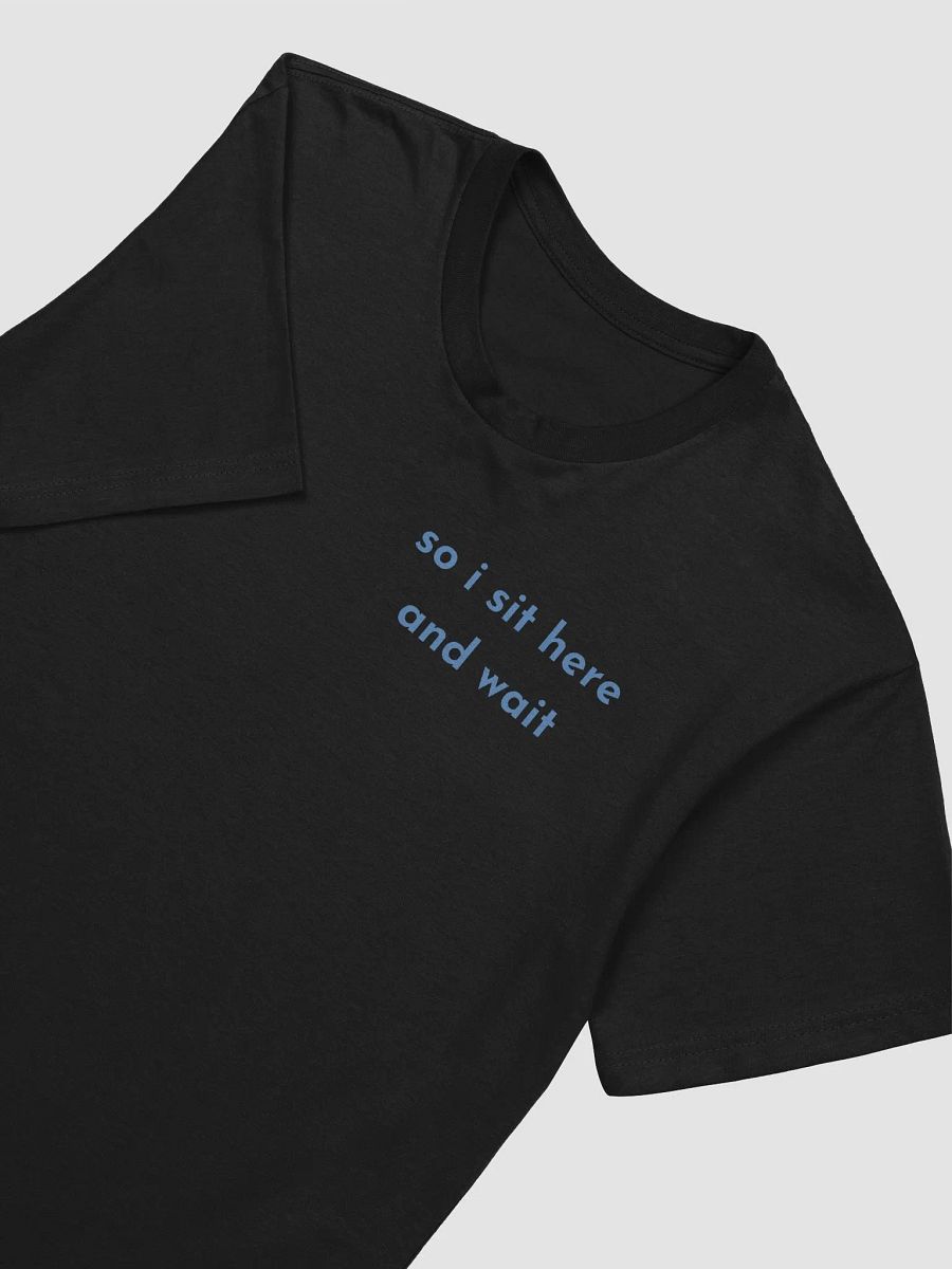 so i sit here and wait Album Cover Tee product image (3)