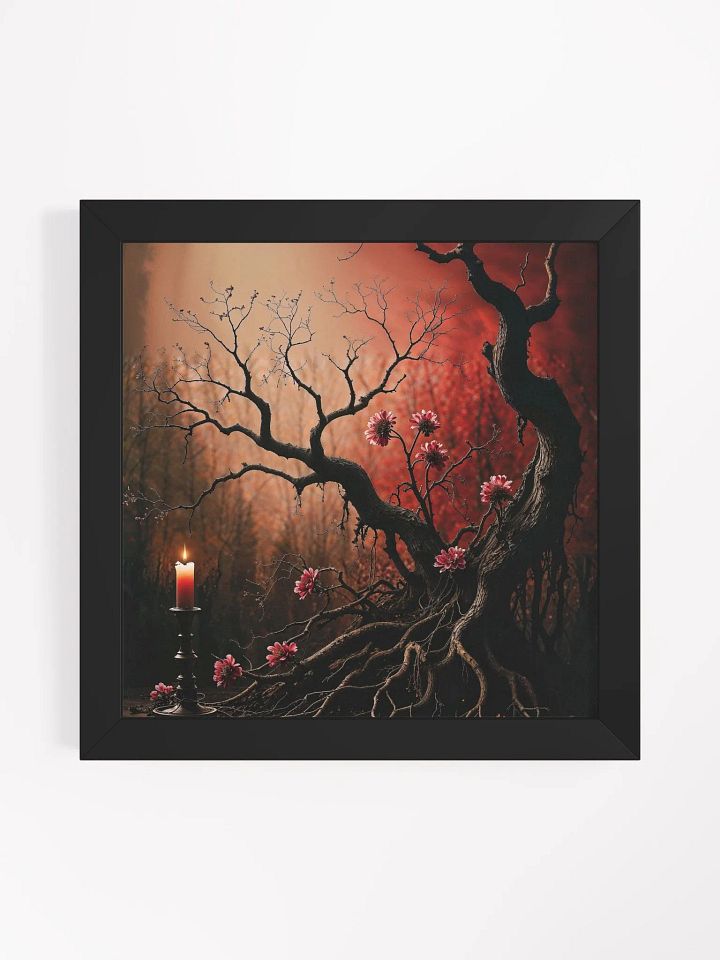 Candlelit Flora Framed Print product image (6)