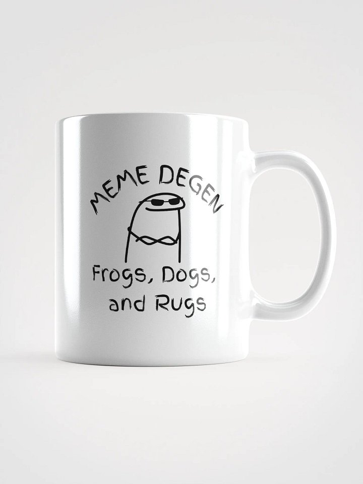 Frogs, Dogs and Rugs | White Glossy Mug product image (1)