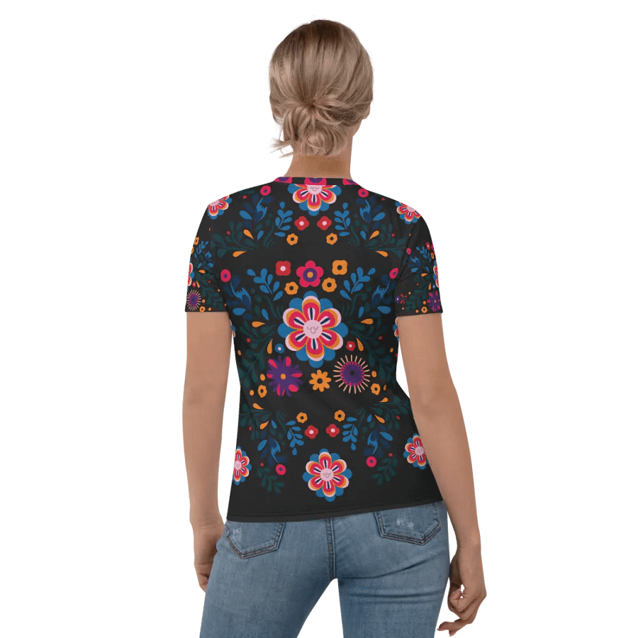 Positive Vibes Women's All-Over Print Tee product image (4)