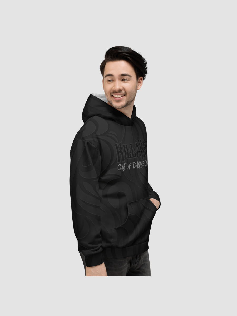 Black on Black Hoodie product image (10)