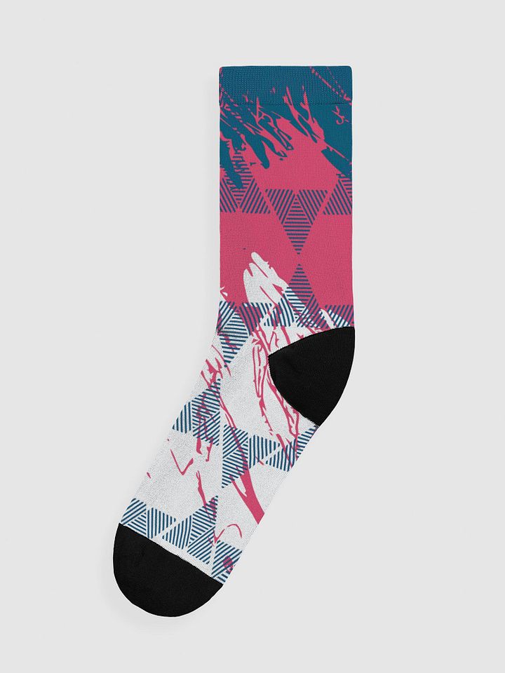 Checks | Premium Sustainable Crew Socks product image (1)