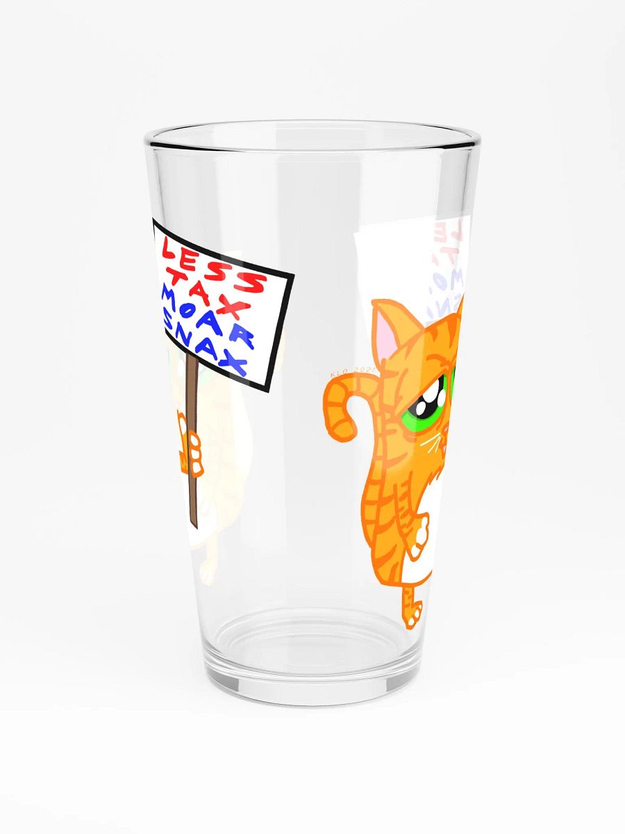 Less Tax Moar Snax Pint Glass product image (3)