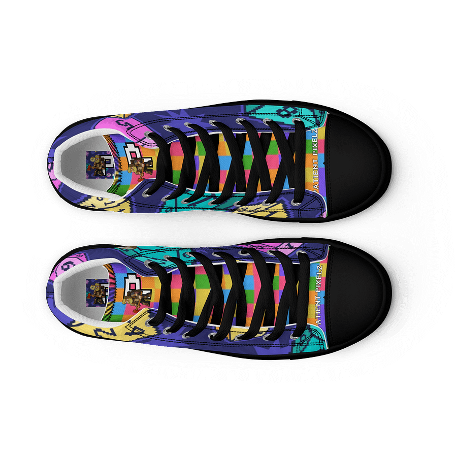 Patient PixelZ High Tops (D20 Pixel Pop) Womens product image (9)