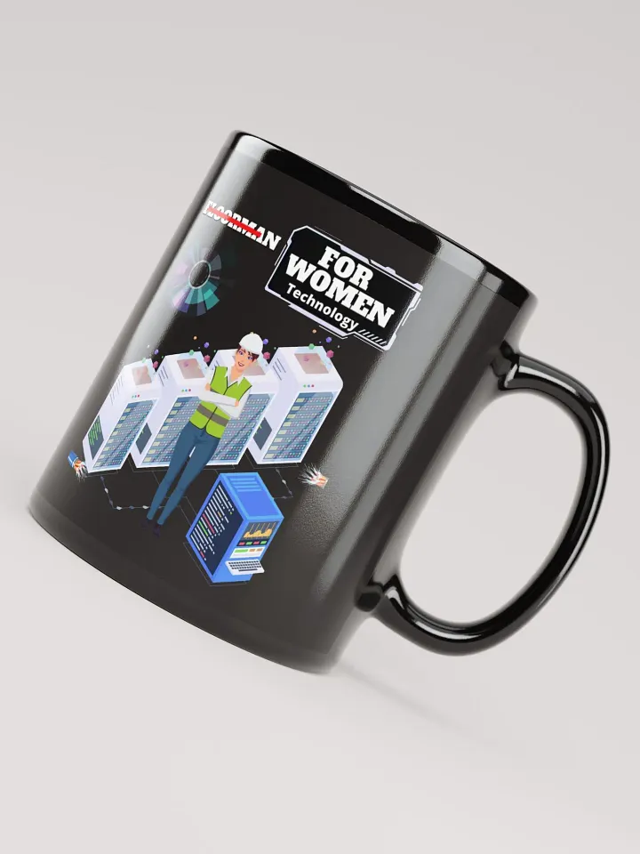 For Women Technology Black Mug product image (1)