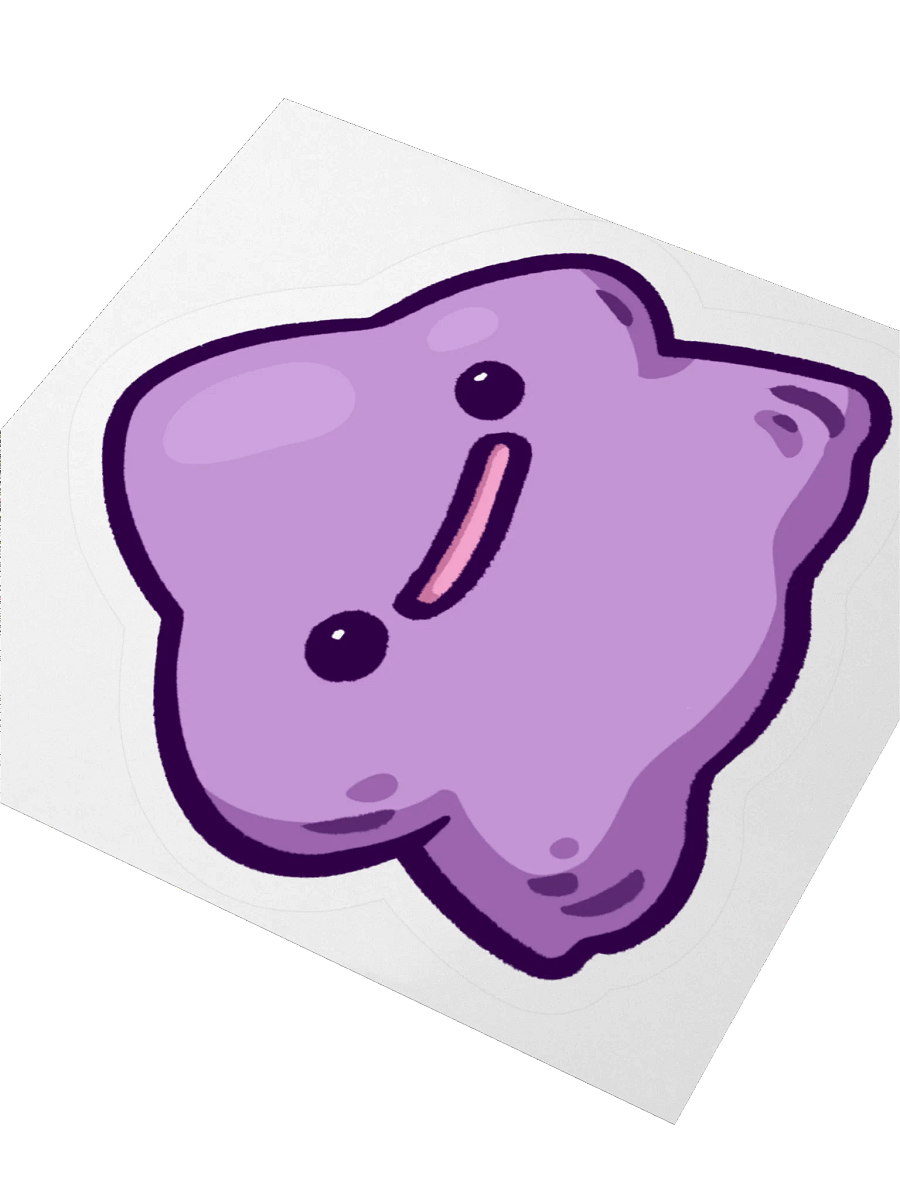 Blob Star Sticker product image (3)