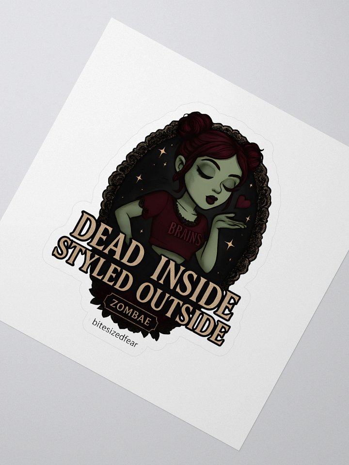 Dead Inside Kiss Cut Stickers product image (2)