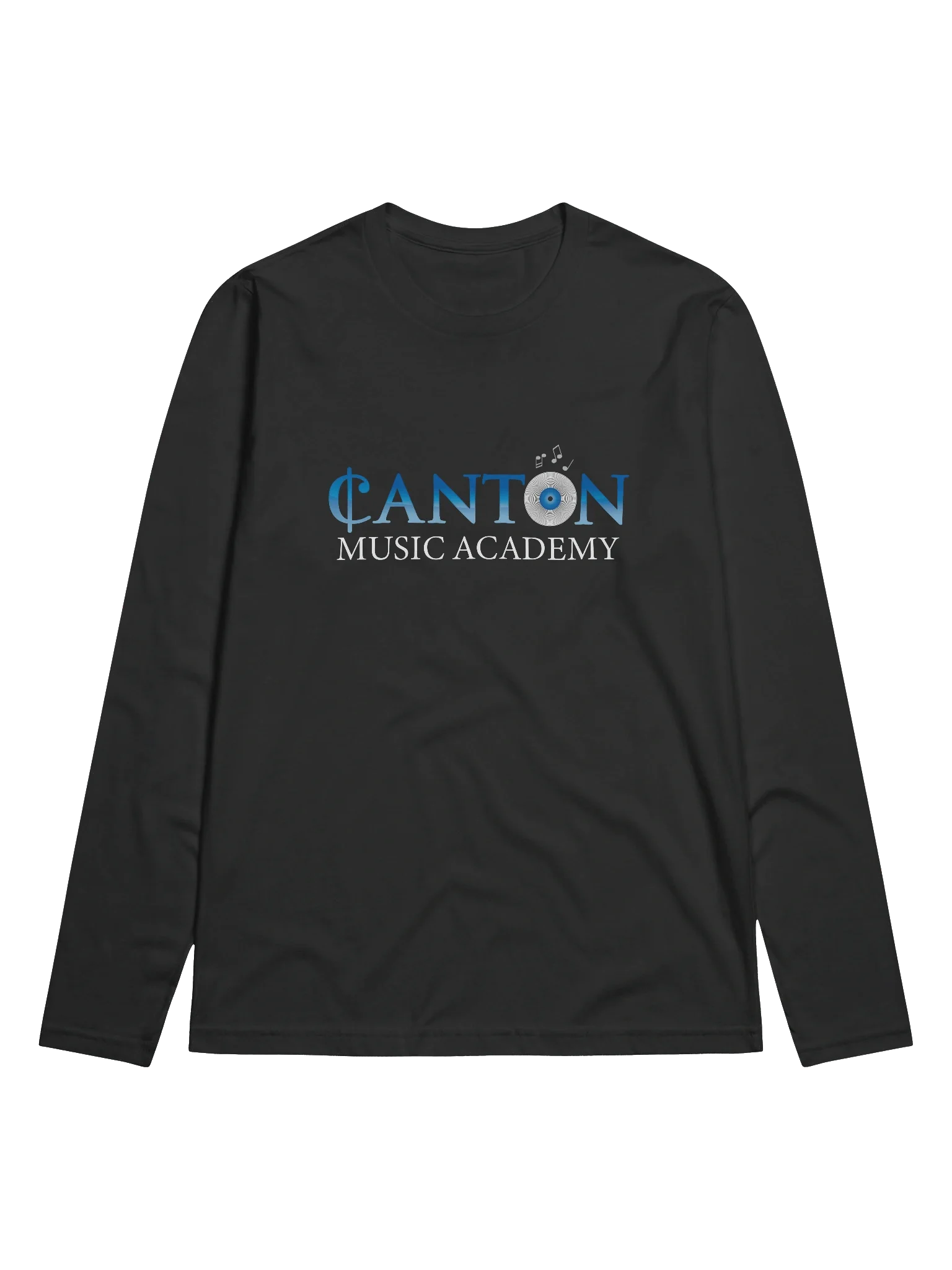 Canton Music Academy Long Sleeve T-Shirt – Black product image (1)