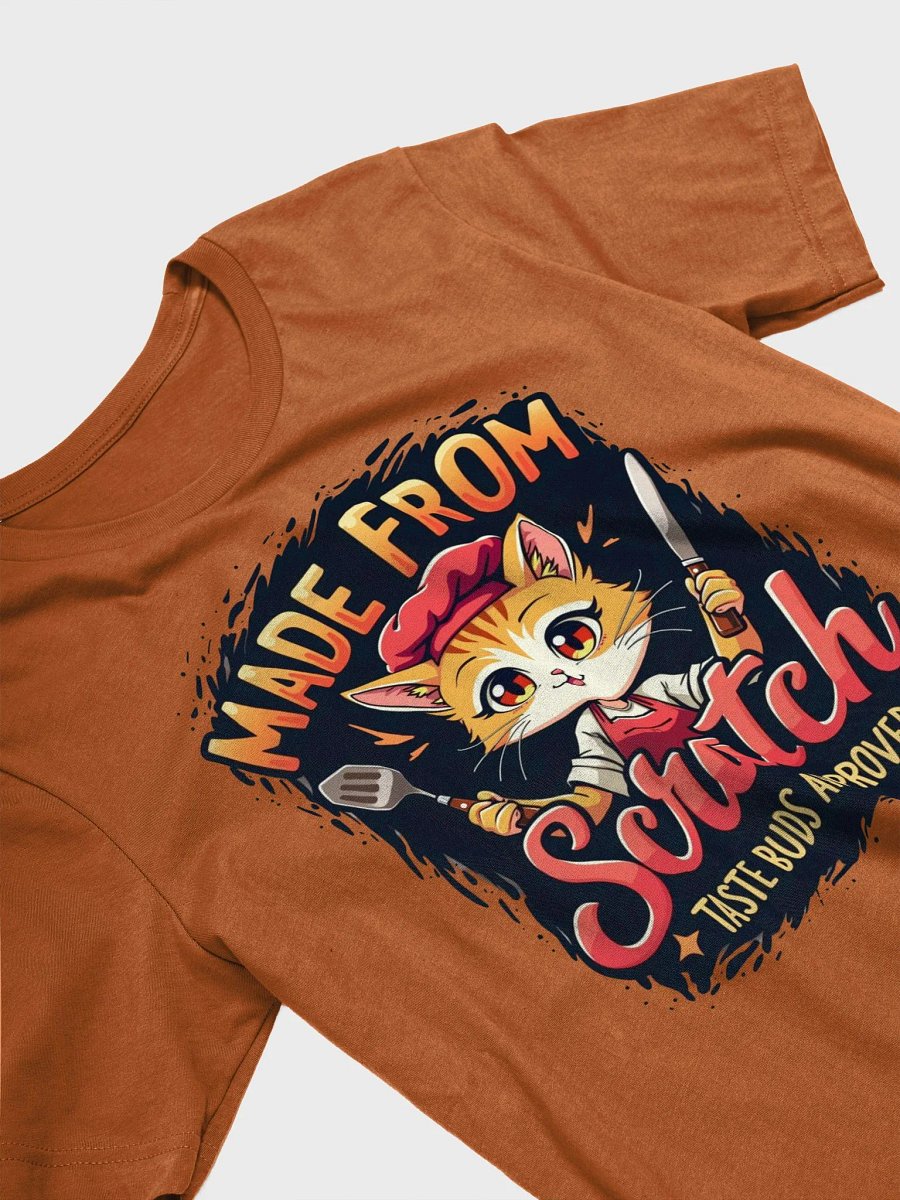 Made from Scratch Chef Cat T-Shirt product image (24)