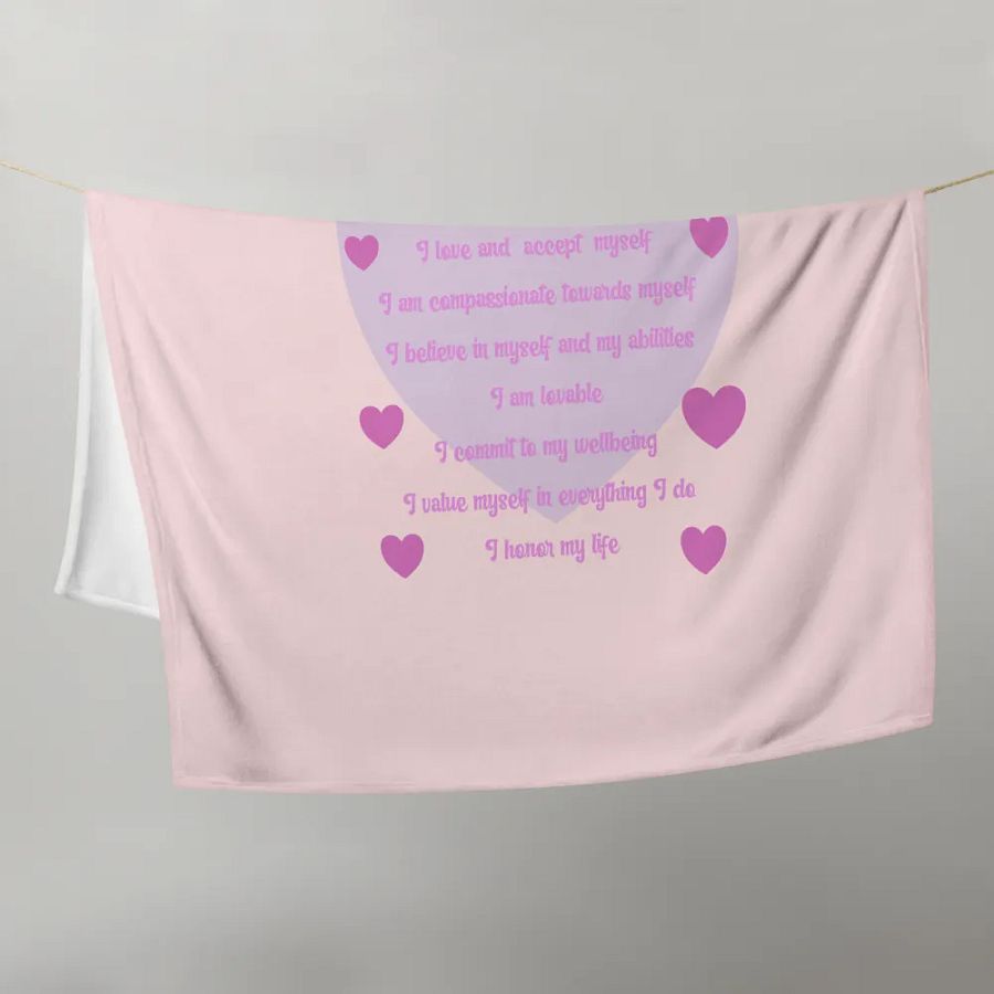 Self-love, affirmation, blanket product image (4)