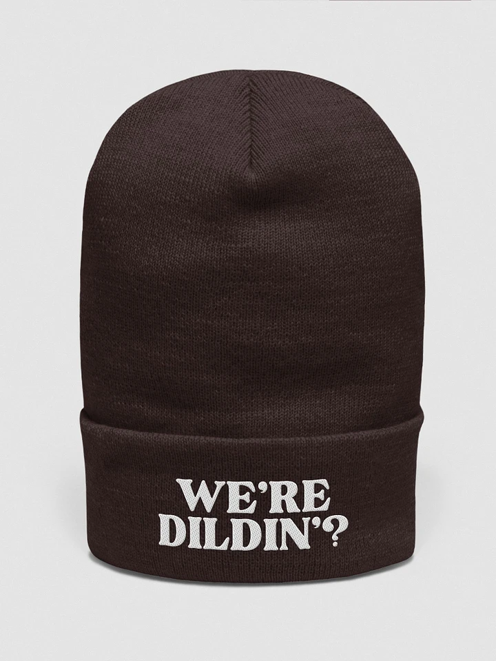 We're Dildin? Beanie product image (4)