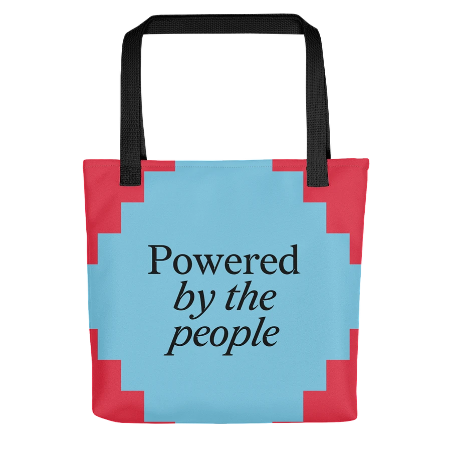 Powered by the People Tote (Red/Blue) Image 2