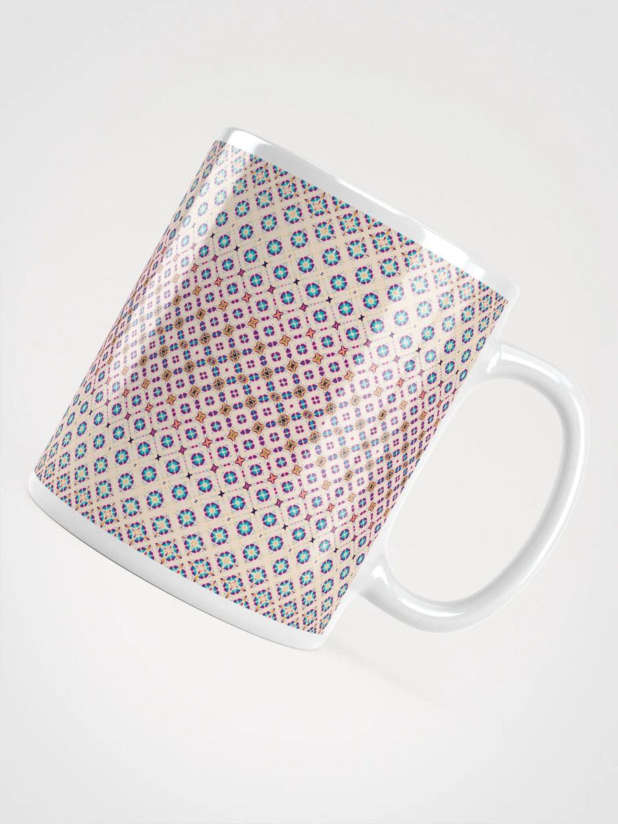Seamless Metamorphosis Hearts & Stars Patterned Ceramic Mug product image (1)