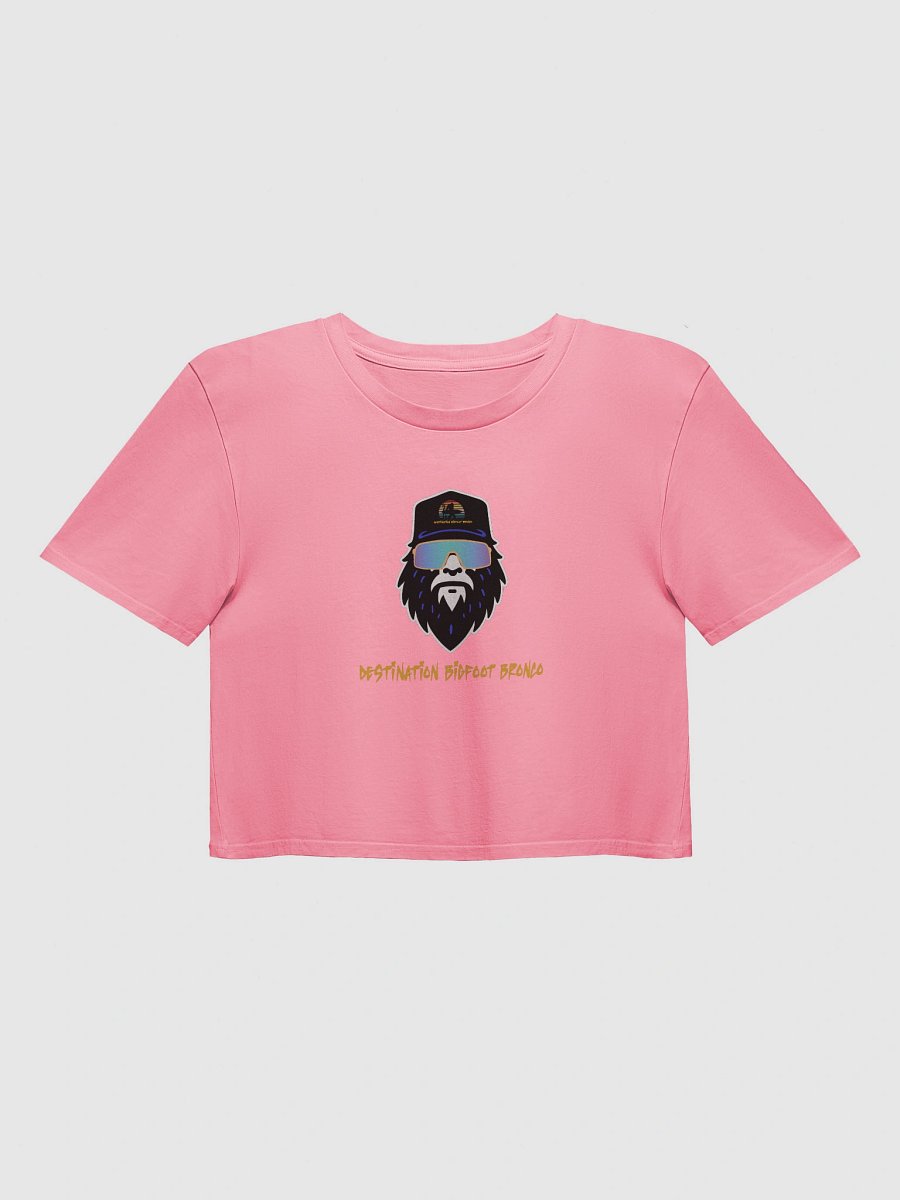 Destination Bigfoot Bronco Bigfoot Logo Crop Top (Bubblegum Pink) product image (1)