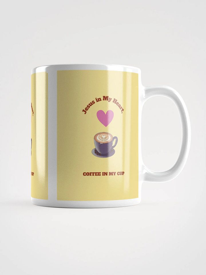 JESUS In My Heart, Coffee in my Cup Mug product image (2)