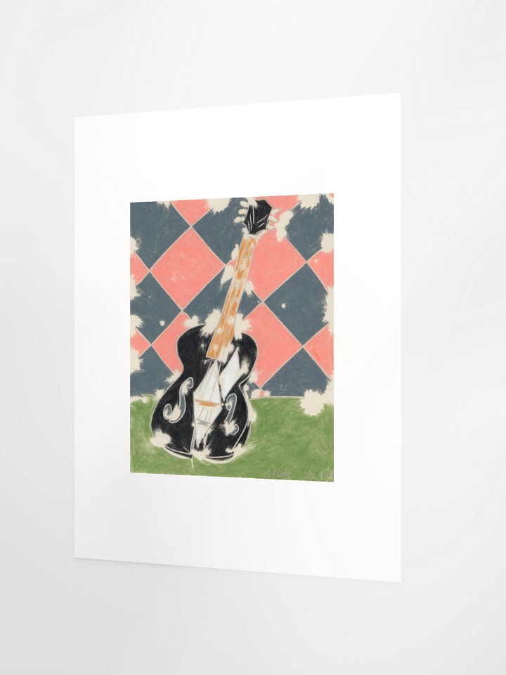 Renees Guitar 2011 print product image (3)