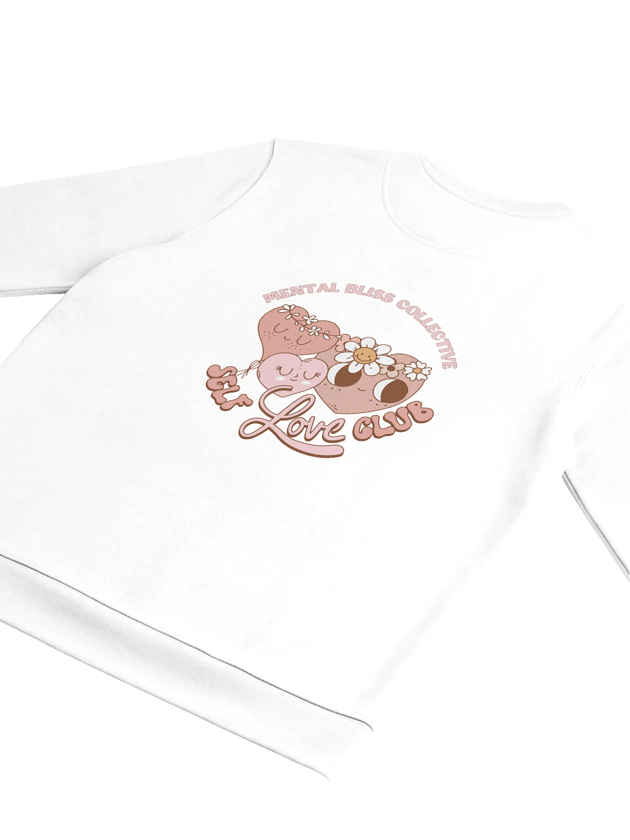 "Self Love Club" Unisex Eco Sweatshirt – Join the Movement of Self-Care product image (4)