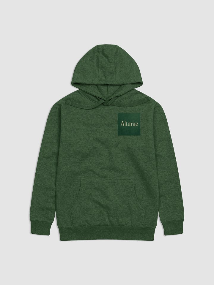 Altarae “Beyond Resolution” Lyric Hoodie – Verdant Shadow Edition product image (1)
