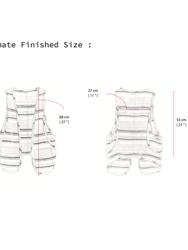 Deep Pocket Vest PDF Pattern and Instructions product image (2)