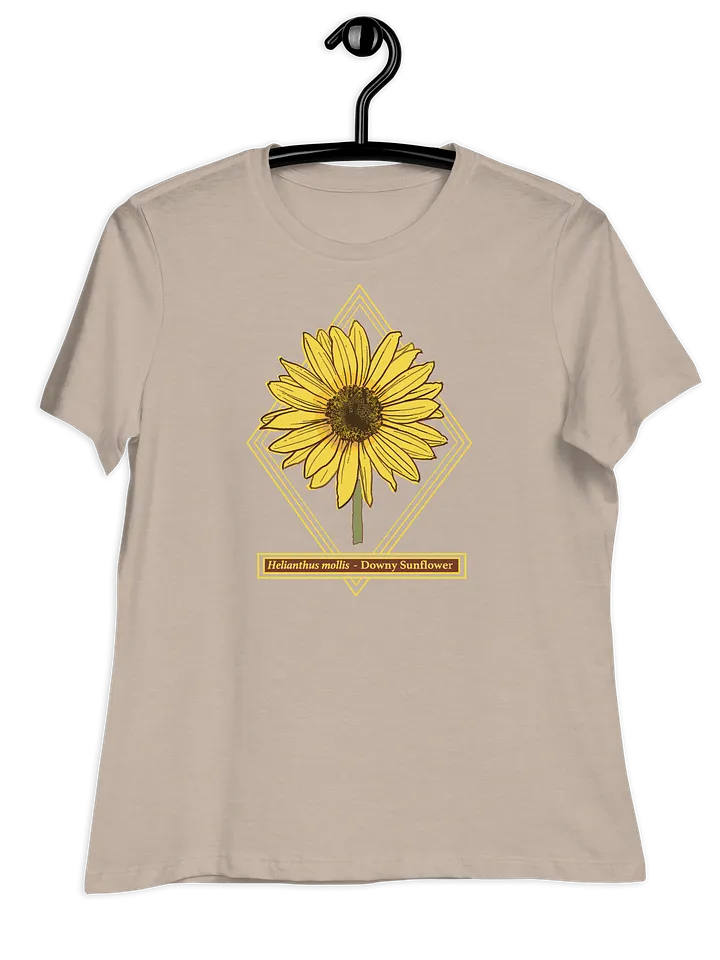 Helianthus Sunflower Women's Relaxed Fit Cotton T-Shirt product image (37)