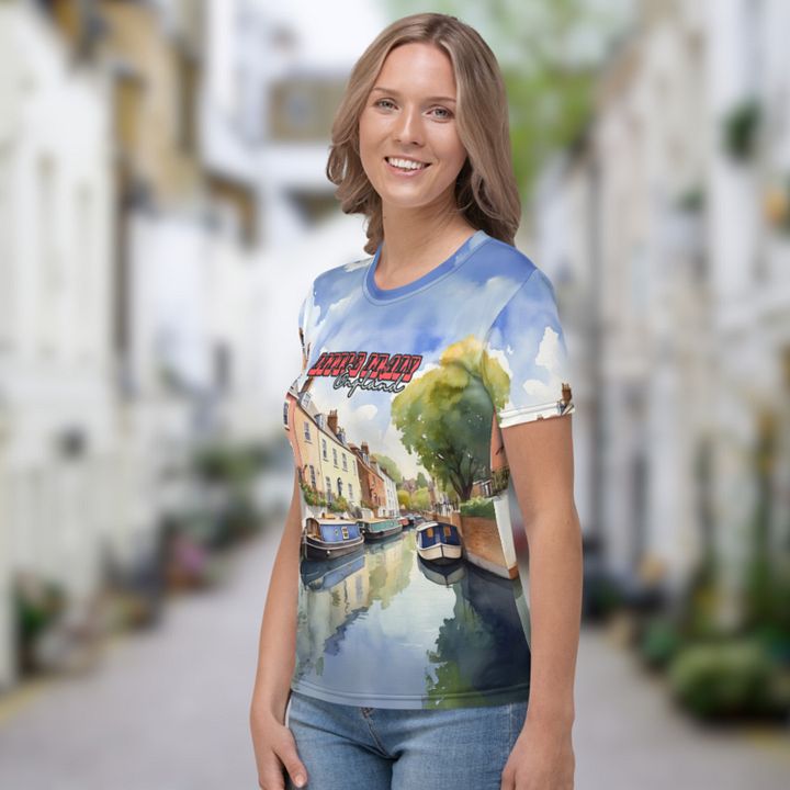 Little Italy - England - All Over Print - Watercolor - T-shirt product image (2)