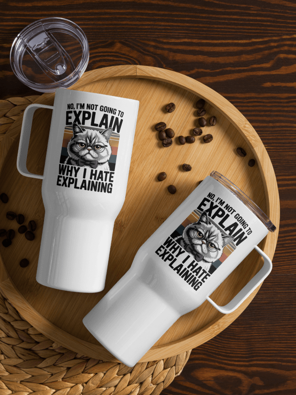 I Hate Explaining Human Design Manifestor Travel Mug product image (6)