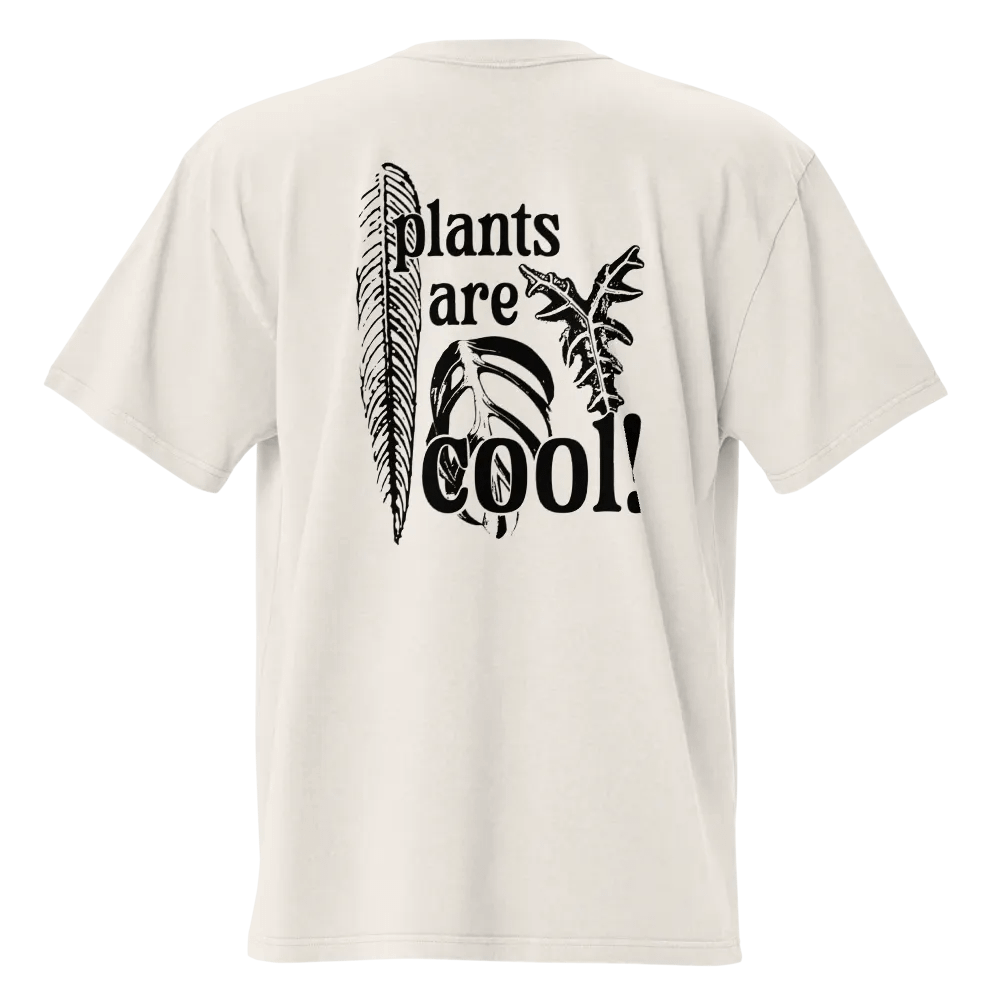 PLANTS ARE COOL 😎 oversized tee product image (6)