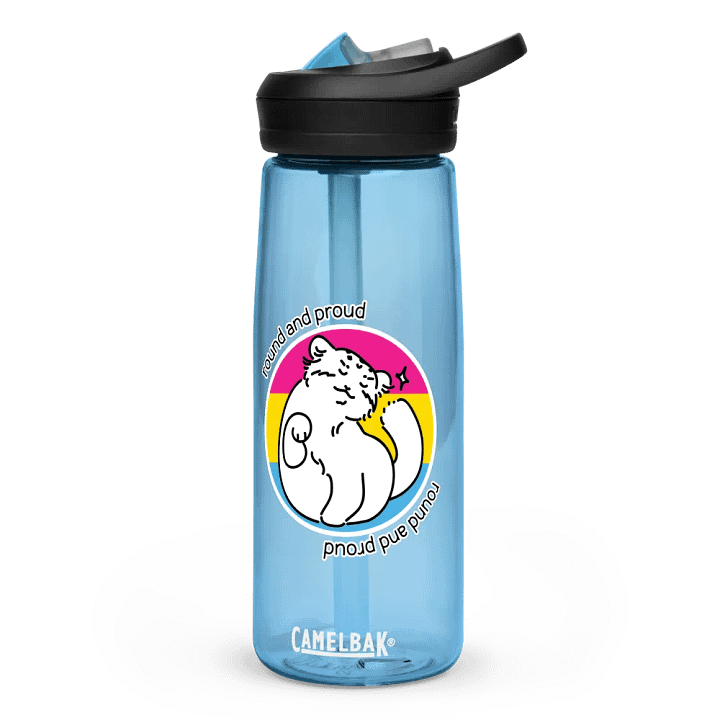 Round and Proud Manul Pride Pansexual Version - CamelBak Bottle product image (4)