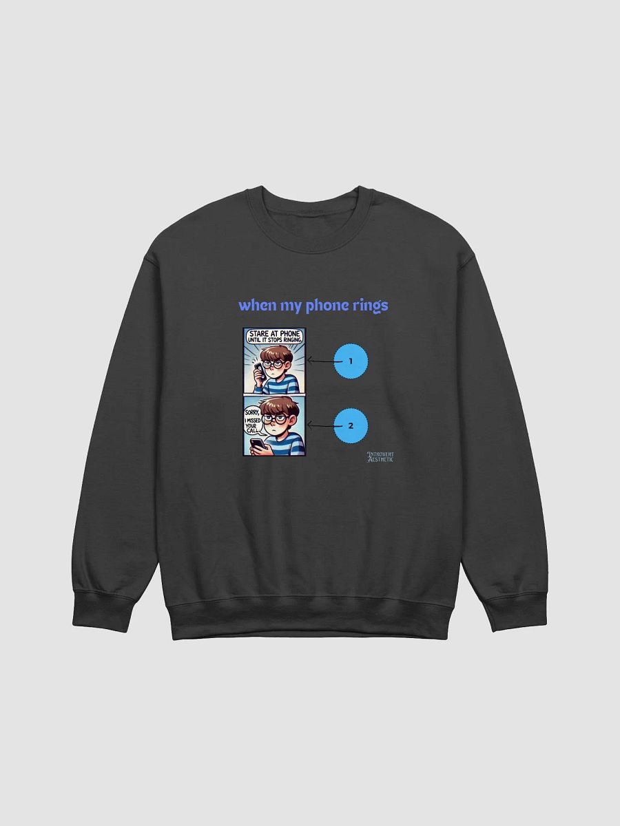 Missed Calls Comic Crewneck product image (1)