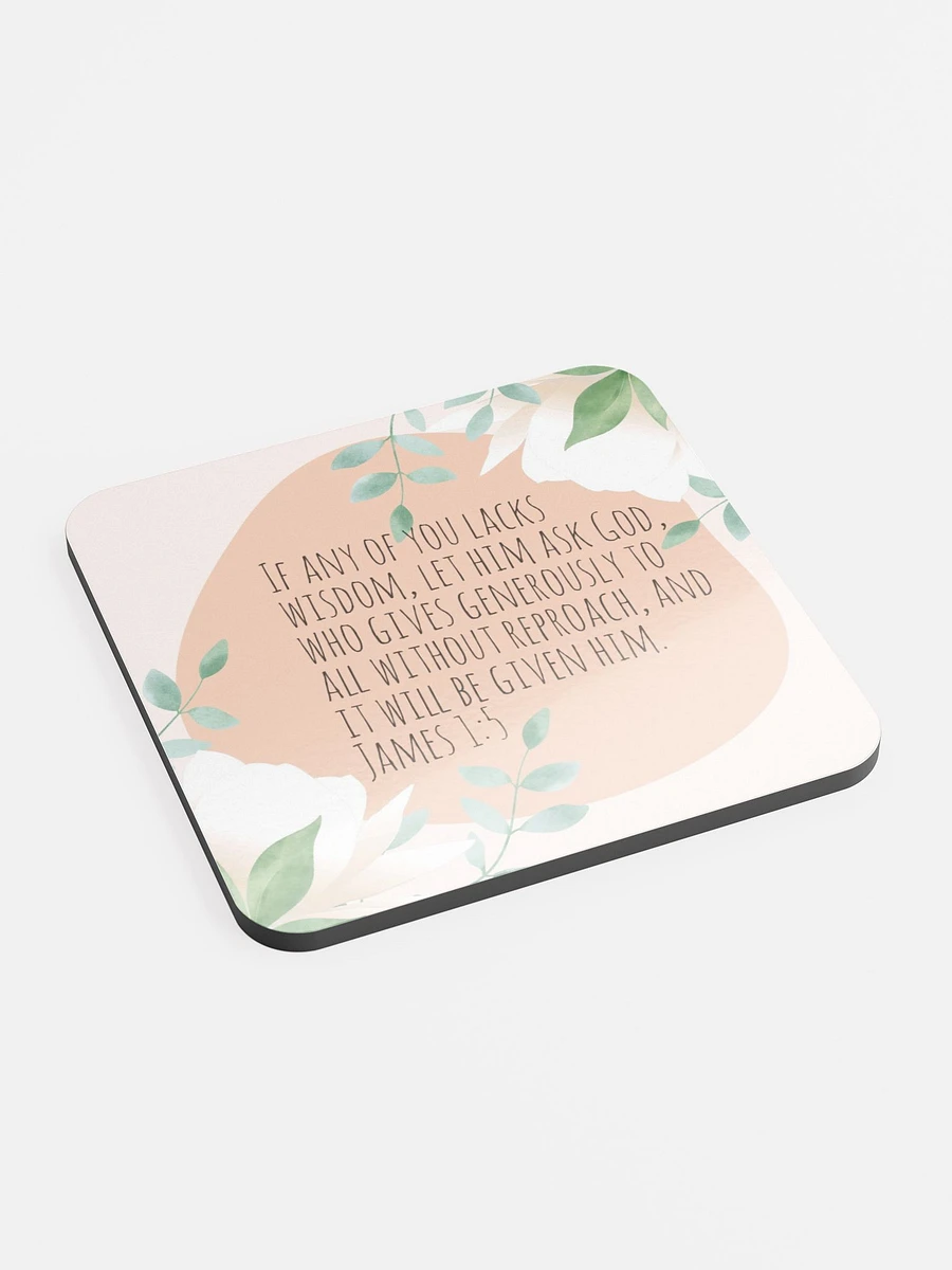 Christian Wisdom James 1:5 Coaster product image (1)