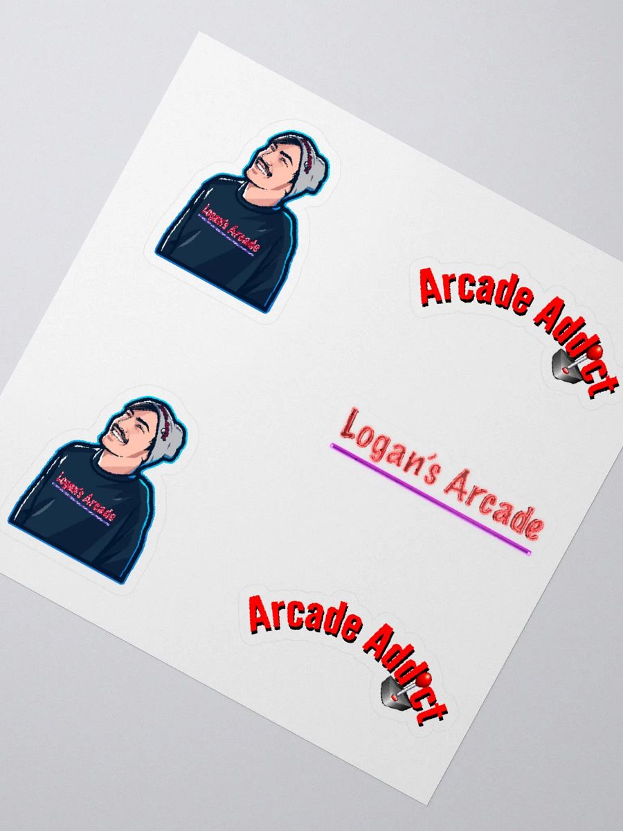 Logan's Arcade Kiss Cut Sticker Collection product image (3)
