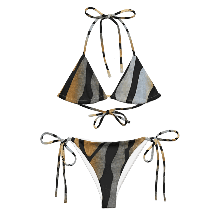 Silver Tiger String Bikini product image (2)