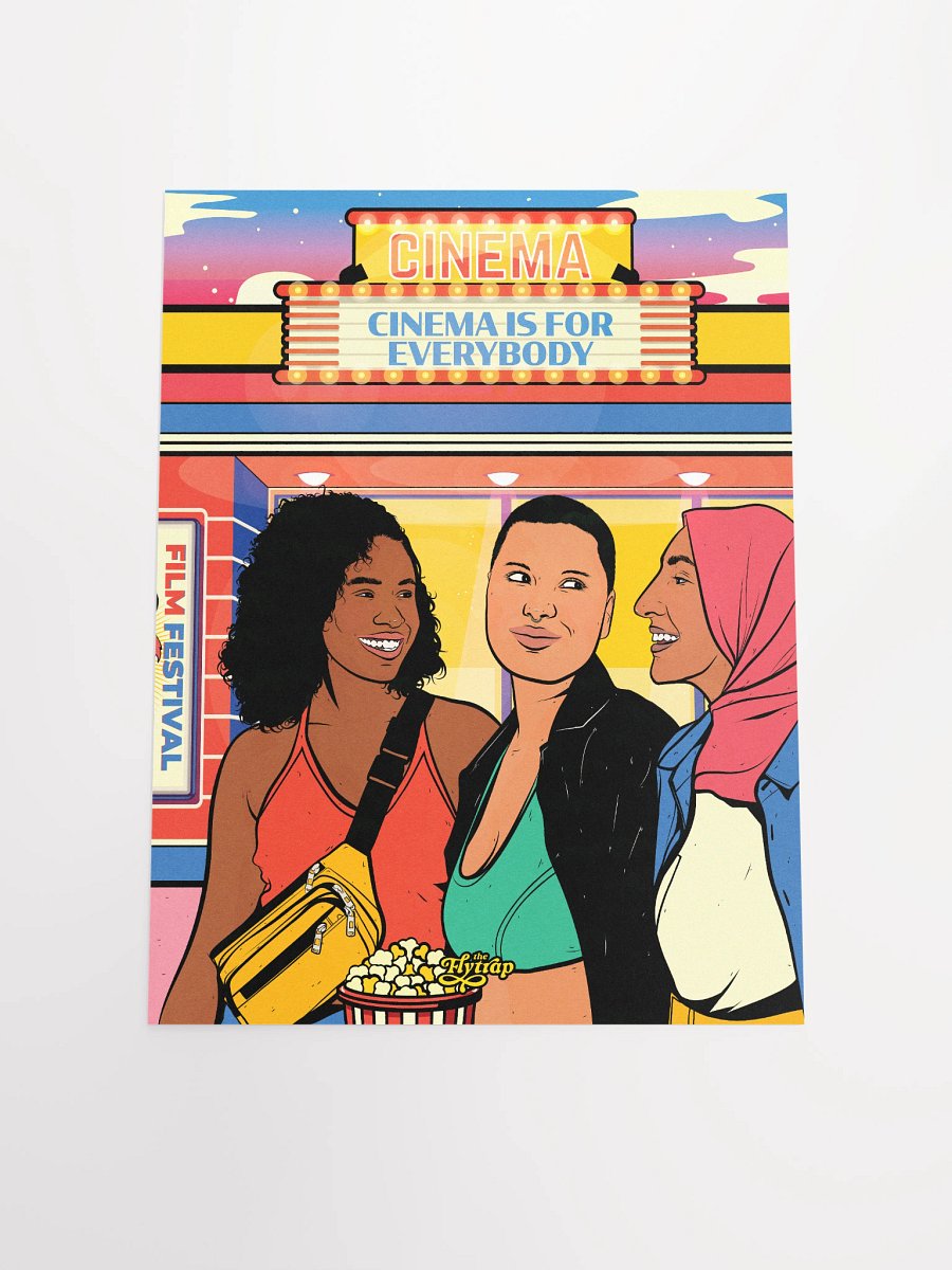 cinema is for everybody 12x16 poster product image (4)